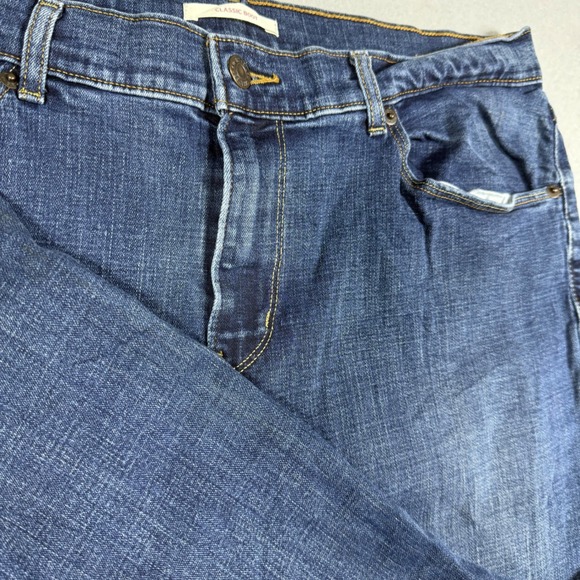 Levi's Denim - Levis Classic Bootcut Jeans Womens 16S Medium Wash Blue Denim WaterLess